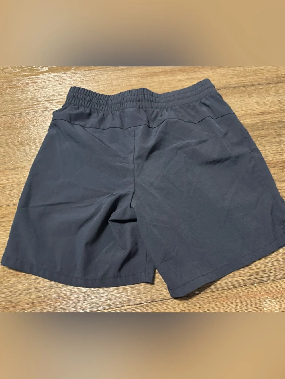 Old Navy Navy Blue Elastic Waist Shorts with Drawstring